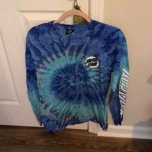 santa cruz tie dye shirt